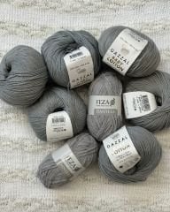 Çıtır Bluz Kiti / Gri (40-42 Beden)