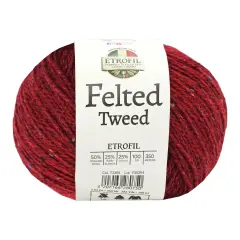 FELTED TWEED 73368 NAR KIRMIZISI