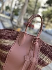 Pembe Vinnex Detaylı Çanta