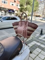 Pembe Vinnex Detaylı Çanta