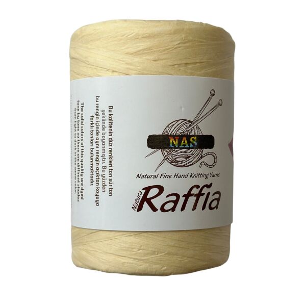 Nas Raffia / Koyu Krem - D65