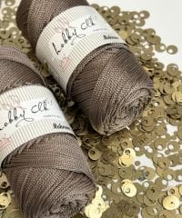 Pullu Çanta Kiti / Altın - Vizon