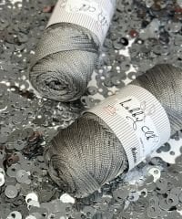 Pullu Çanta Kiti / Gümüş