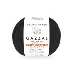 Gazzal Baby Cotton XL / Siyah - 3433XL