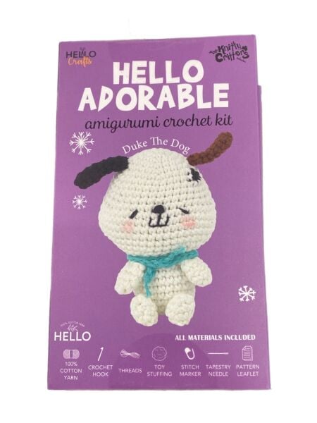 Hello Dog Amigurumi Kit