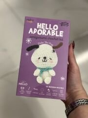 Hello Dog Amigurumi Kit