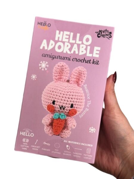 Hello Bunny Amigurumi Kit