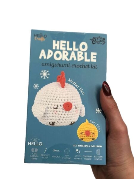 Hello Mother Hen Amigurumi Kit