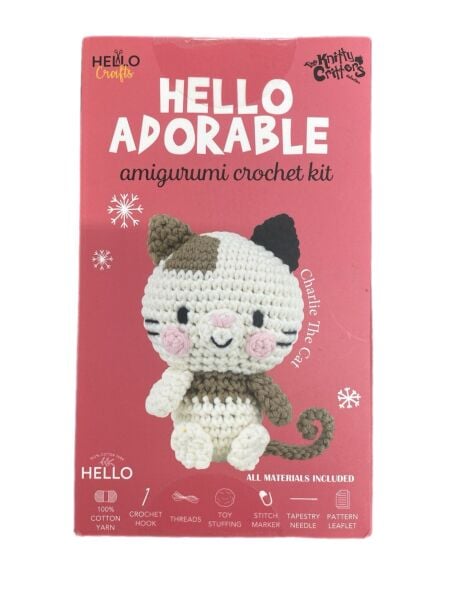 Hello Cat Amigurumi Kit