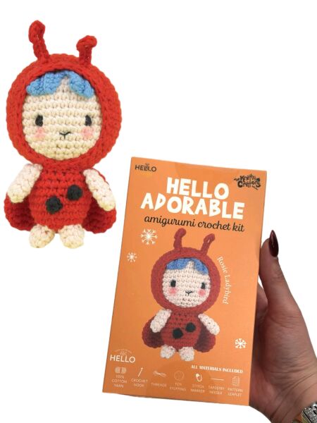 Hello LadyBird Amigurumi Kit