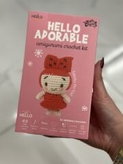 Hello Girl Amigurumi Kit