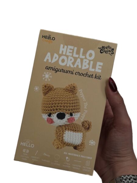 Hello Puppy Amigurumi Kit