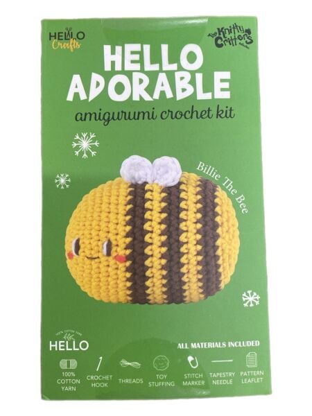 Hello Bee Amigurumi Kit