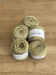 Mavi bluz kiti linen
