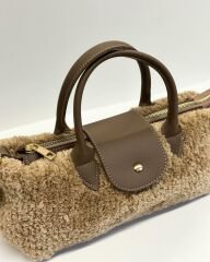 Camel Peluş Çanta