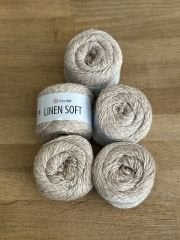 Mavi bluz kiti linen