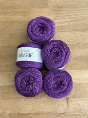 Mavi bluz kiti linen soft
