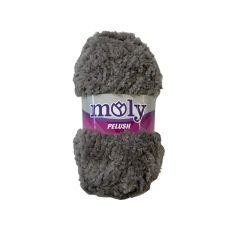 Moly Peluş Koyu Gri