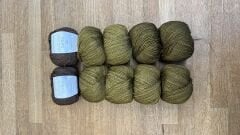 Polo Yaka Hırka 38-40 Beden