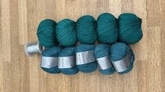 Ajurlu Simli Bluz 38-40 Beden