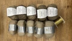 Ajurlu Simli Bluz 38-40 Beden