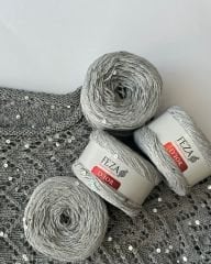 Pullu Zikzak Bluz Kiti + Anlatım / Gri (S/M)