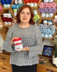 Pullu Zikzak Bluz Kiti + Anlatım / Mint (S/M)