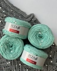 Pullu Zikzak Bluz Kiti + Anlatım / Mint (S/M)